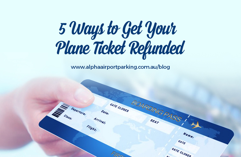 plane ticket refund